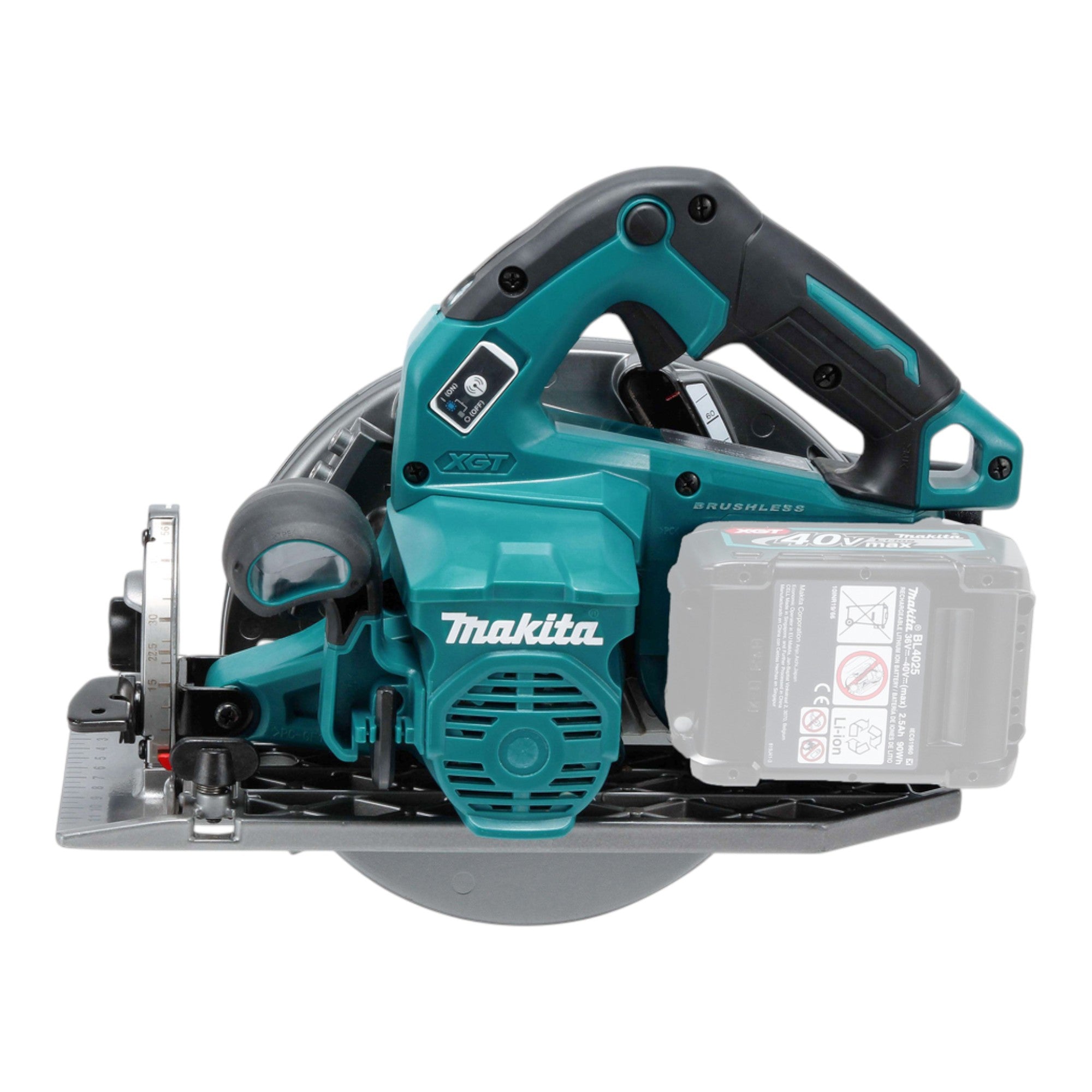 Makita HS 003 GU101 Akku Handkreissaege 40 V max 190 mm Brushless 1x Akku 4 0 Ah Ladegeraet 4 - toolbrothers