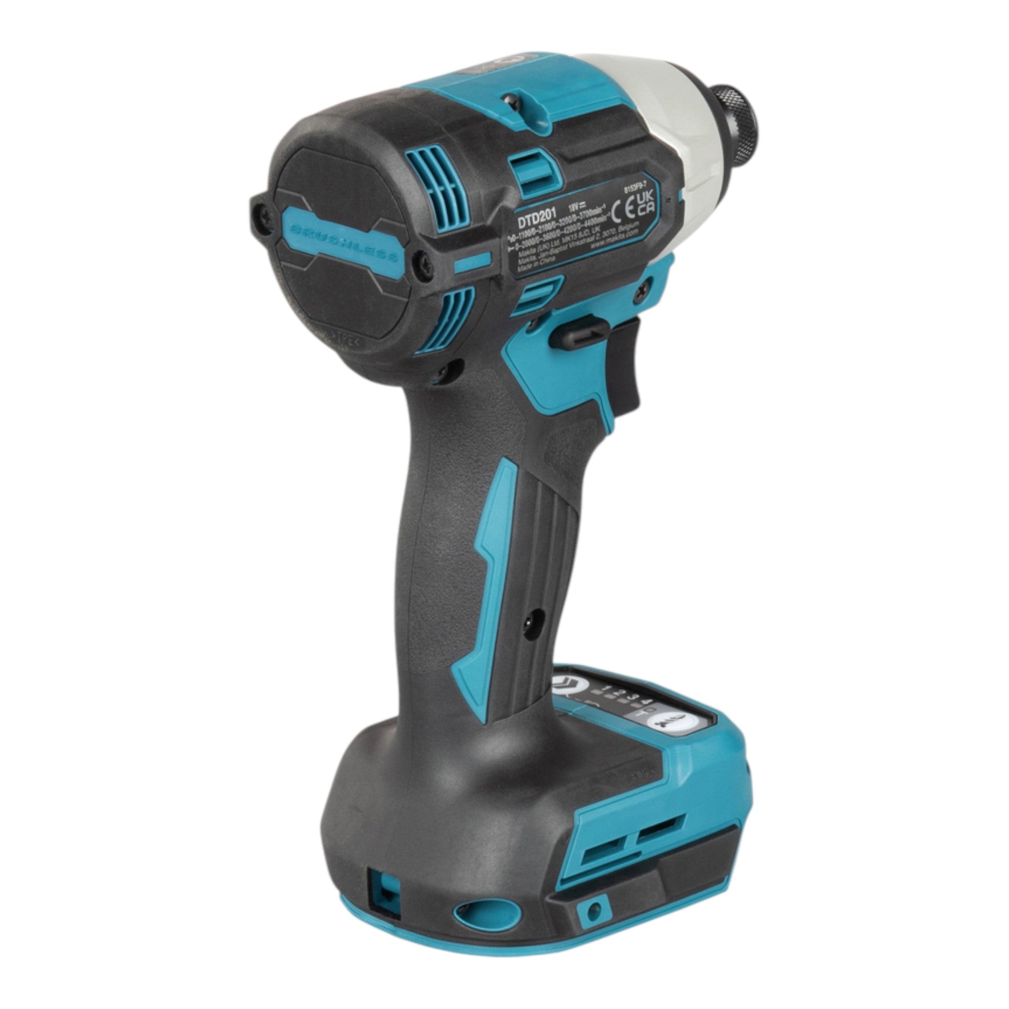Makita DTD 201 ST1J Akku Schlagschrauber 18 V 210 Nm Brushless 1x Akku 5 0 Ah Ladegeraet Makpac 4 - toolbrothers