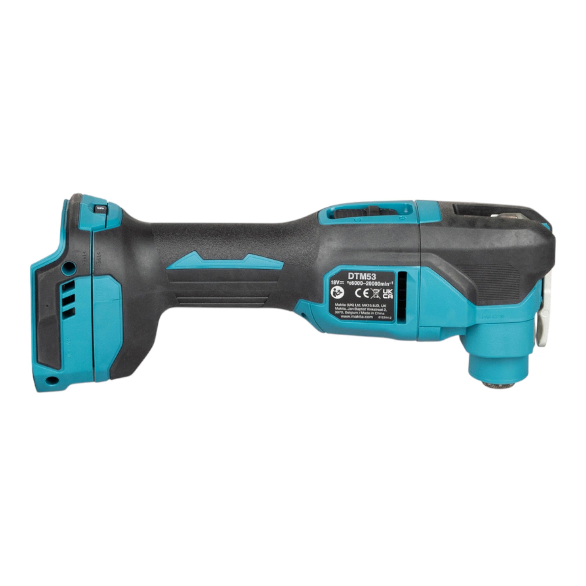 Makita DTM 53 SM Akku Multifunktionswerkzeug 18 V OIS Starlock Brushless 2x Akku 4 0 Ah Ladegeraet 4 - toolbrothers