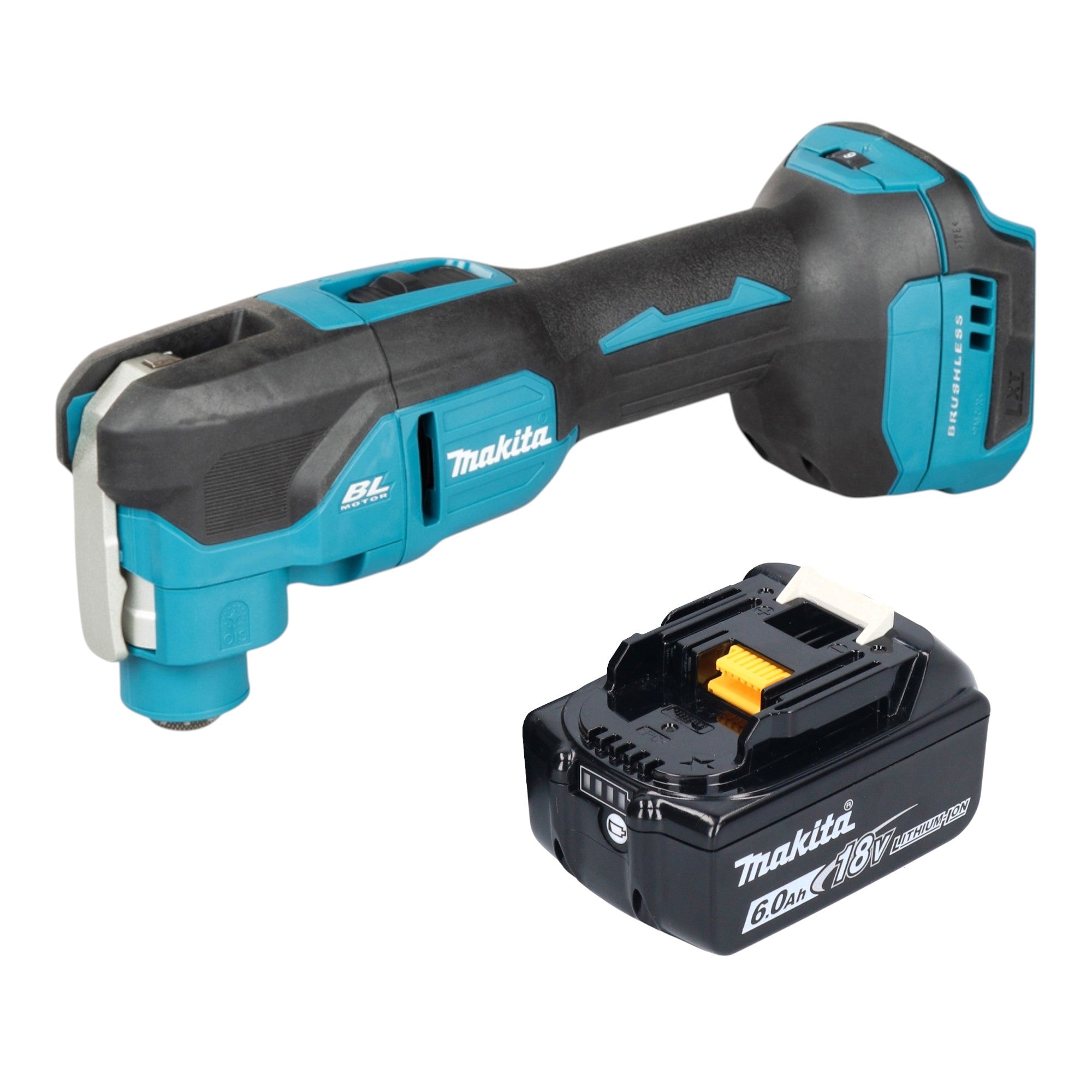 Makita DTM 53 G1 Akku Multifunktionswerkzeug 18 V OIS Starlock Brushless 1x Akku 6 0 Ah ohne Ladegeraet 0 - toolbrothers