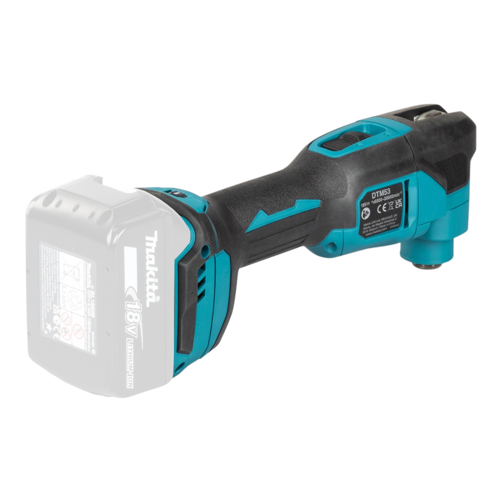 Makita DTM 53 ZJ Akku Multifunktionswerkzeug 18 V OIS Starlock Brushless Makpac ohne Akku ohne Ladegeraet 3 - toolbrothers