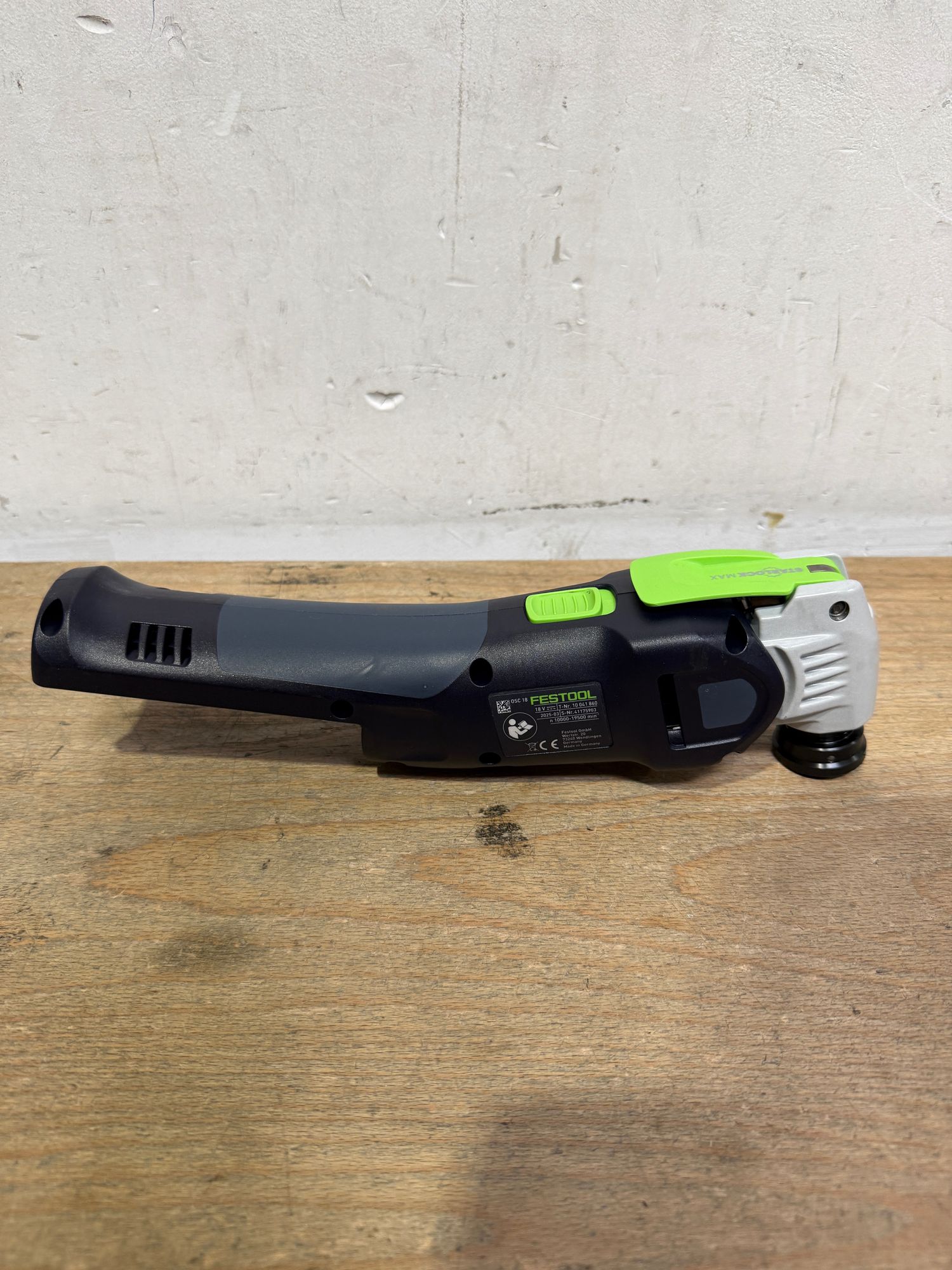 Festool OSC 18 E Basic Akku Oszillierer 18 V Starlock Max 576591 Brushless Systainer ohne Akku ohne Ladegeraet Nachfolger von 574848 Leicht Gebraucht 3 - toolbrothers