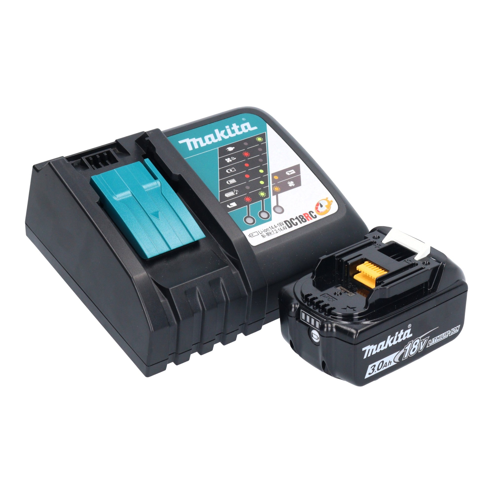 Makita DDF 485 RF1E Akku Bohrschrauber 18 V 50 Nm Brushless 1x Akku 3 0 Ah Ladegeraet Koffer 4 - toolbrothers