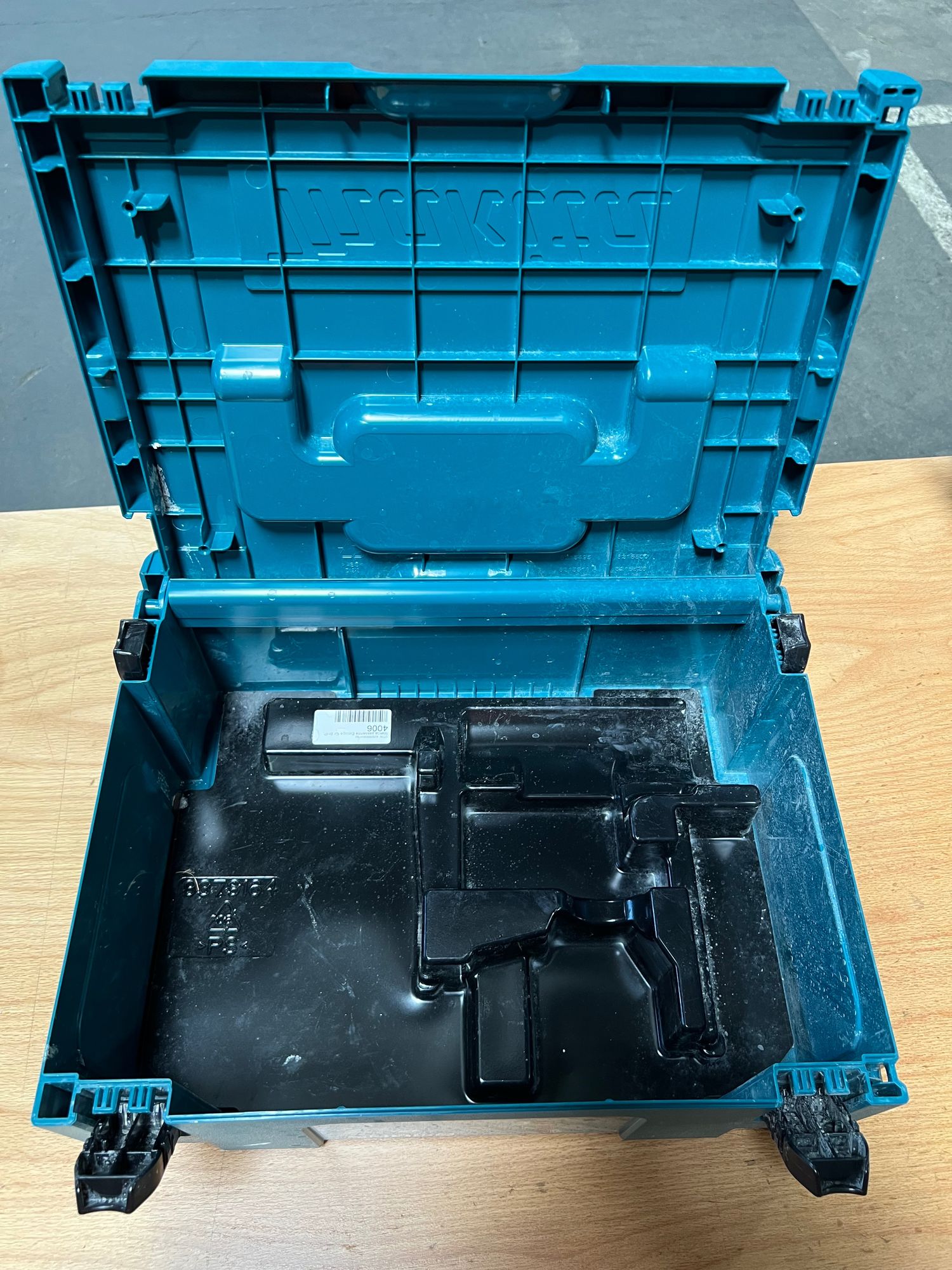 Makita MAKPAC 2 Systemkoffer 821550 0 395 x 295 x 157 mm ohne Einlage Reparaturgeraet 0 - toolbrothers