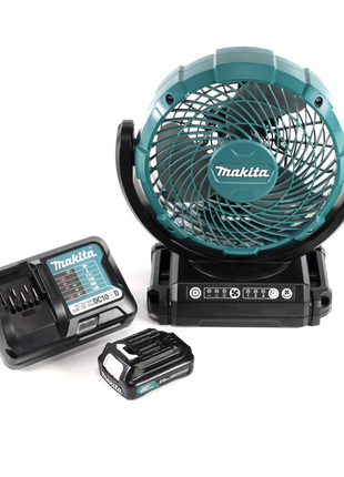 Makita CF 101 WA1 Akku Lüfter Ventilator 12V + 1x 2,0Ah Akku und Schnellladegerät - Toolbrothers