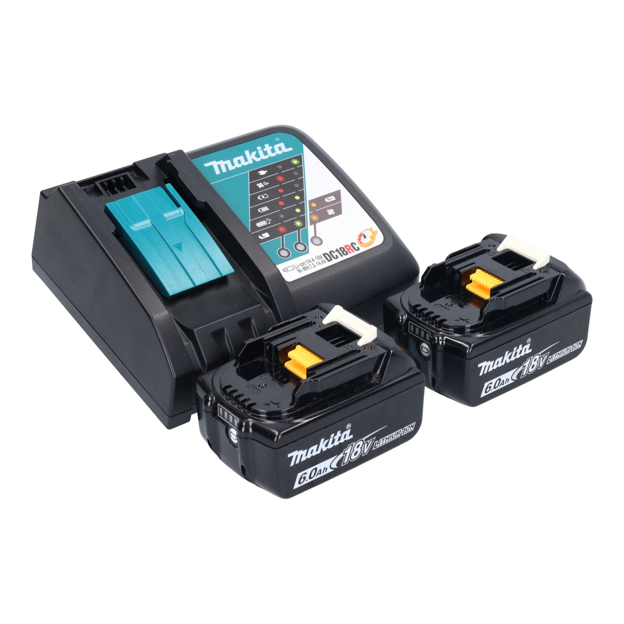 Makita DDF 083 RGK Akku Bohrschrauber 18 V 40 Nm 1 4 Brushless 2x Akku 6 0 Ah Ladegeraet Koffer 4 - toolbrothers