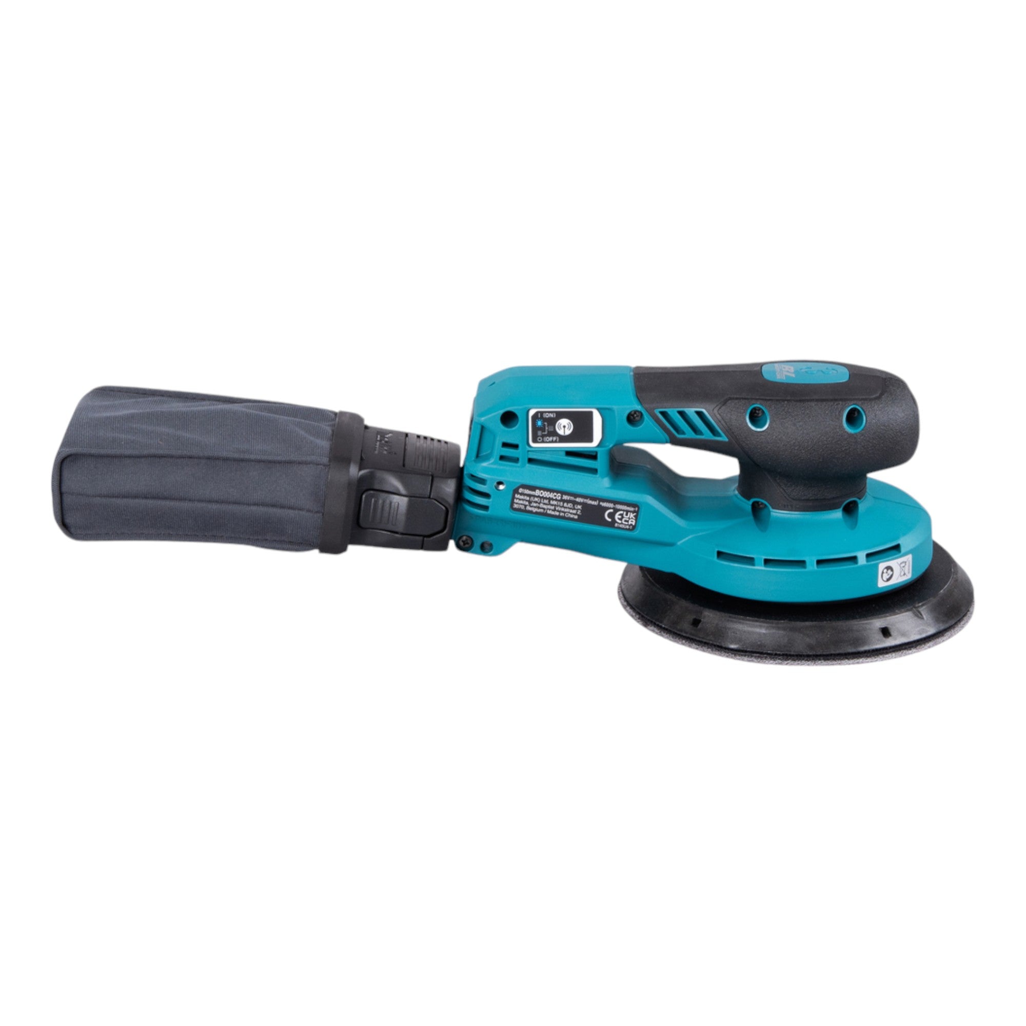 Makita BO 004 CGU1 Akku Exzenterschleifer 40 V max 150 mm 3 0 mm Hub Brushless 1x Akku 4 0 Ah ohne Ladegeraet 4 - toolbrothers