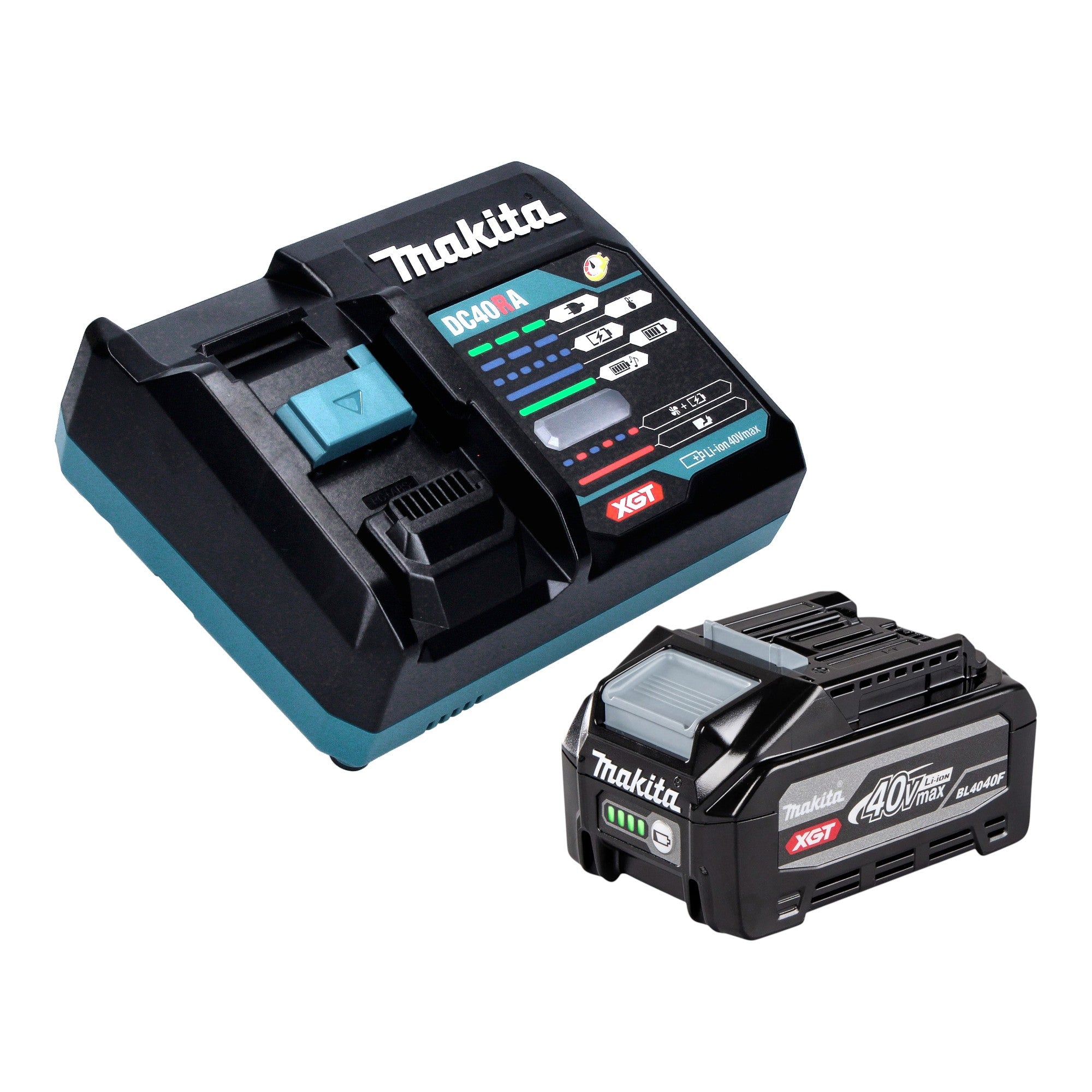 Makita BO 005 CGU101 Akku Schwingschleifer 40 V max 80 x 130 mm 3 0 mm Hub Brushless 1x Akku 4 0 Ah Ladegeraet Makpac 4 - toolbrothers