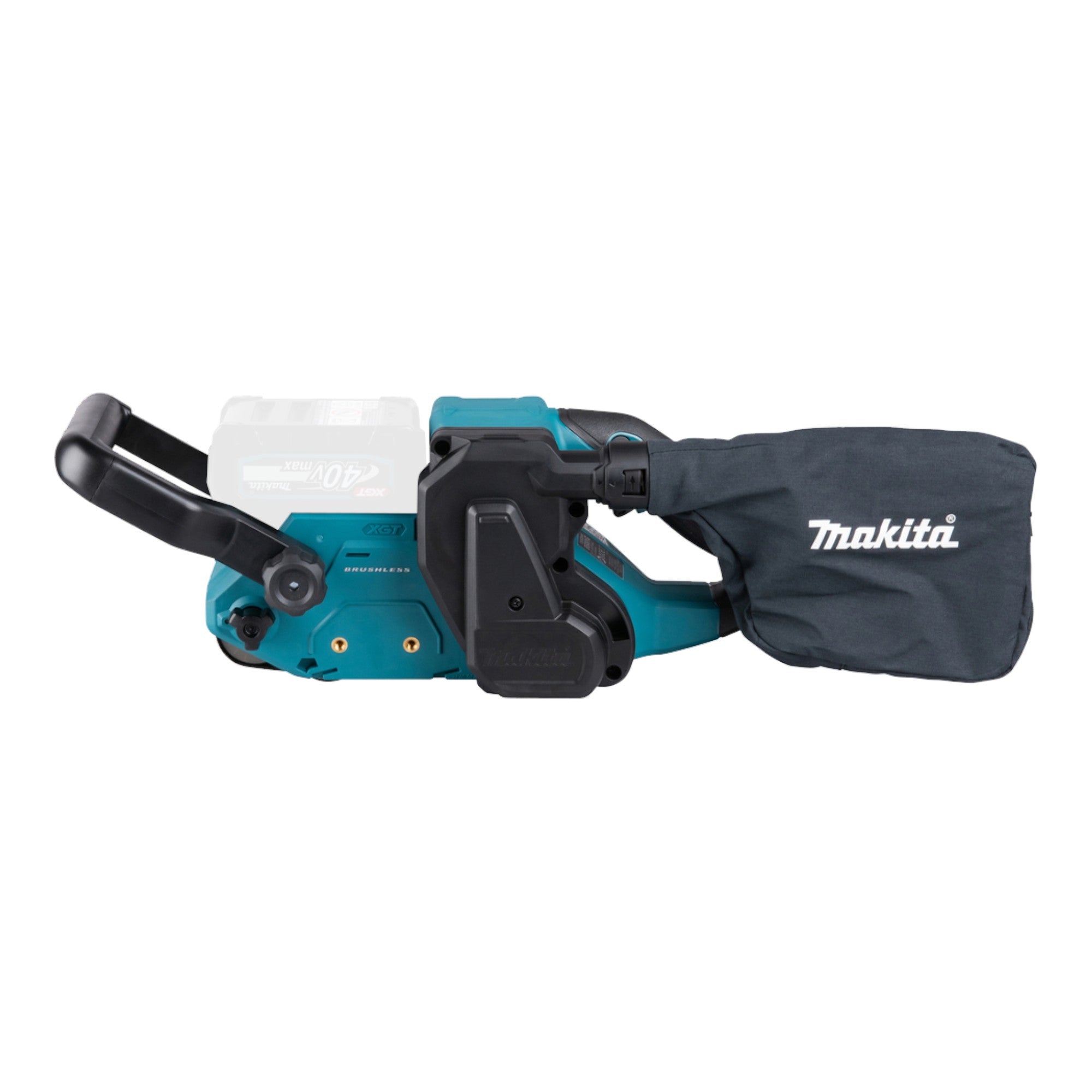 Makita BS 001 GU1 Akku Bandschleifer 40 V max 76 x 533 mm Brushless 1x Akku 4 0 Ah ohne Ladegeraet 1 - toolbrothers