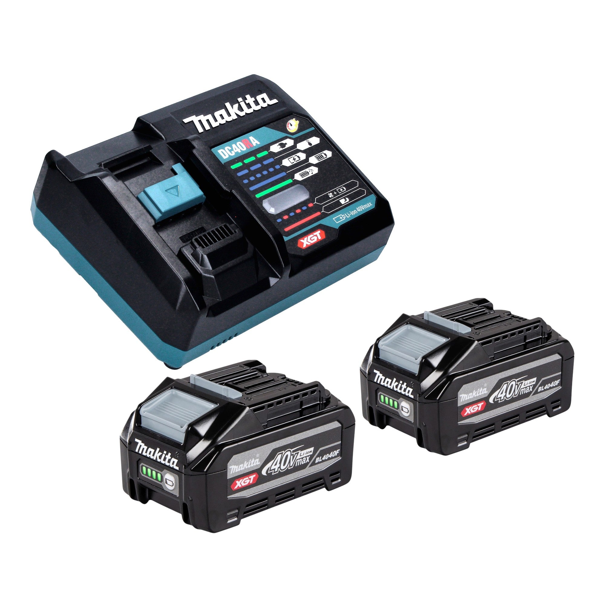 Makita HP 003 GU201 Akku Schlagbohrschrauber 40 V max 180 Nm Brushless 2x Akku 4 0 Ah Ladegeraet Makpac 4 - toolbrothers