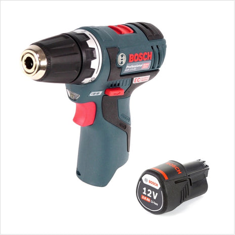 Bosch GSR 12V-20 Akku Bohrschrauber 12V 20Nm brushless + 1x Akku 3,0Ah - ohne Ladegerät - Toolbrothers