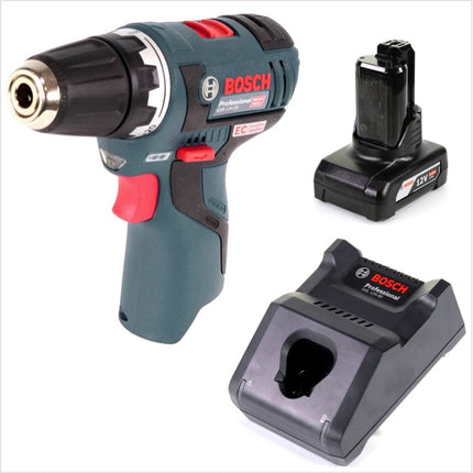 Bosch GSR 12V-20 Akku Bohrschrauber 12V 20Nm brushless + 1x Akku 6,0Ah + Ladegerät - Toolbrothers