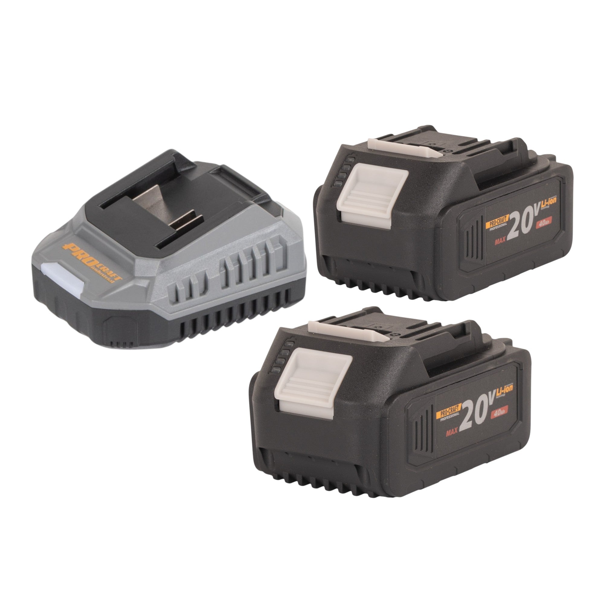 Procraft Industrial HD20B BB C Akku Kombihammer 20 V 5 J SDS plus Brushless 2x Akku 4 0 Ah Ladegeraet Koffer 2 - toolbrothers