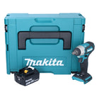 Makita DTW 181 T1J Akku Schlagschrauber 18 V 210 Nm 1/2