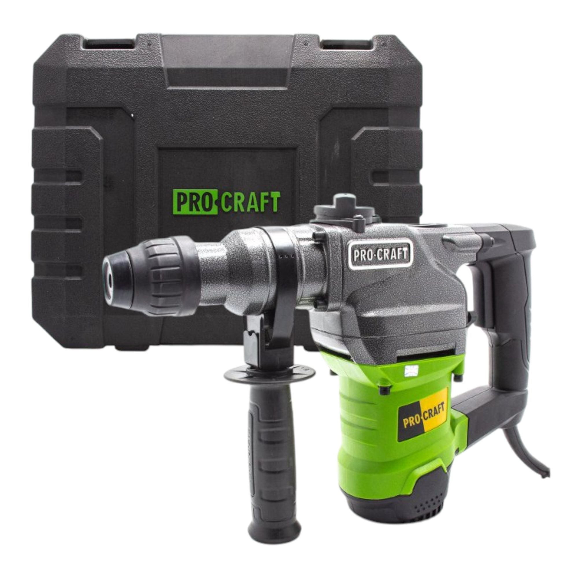 Procraft BH1750 Bohr und Meisselhammer 1200 Watt 4 5 J SDS plus Koffer 0 - toolbrothers