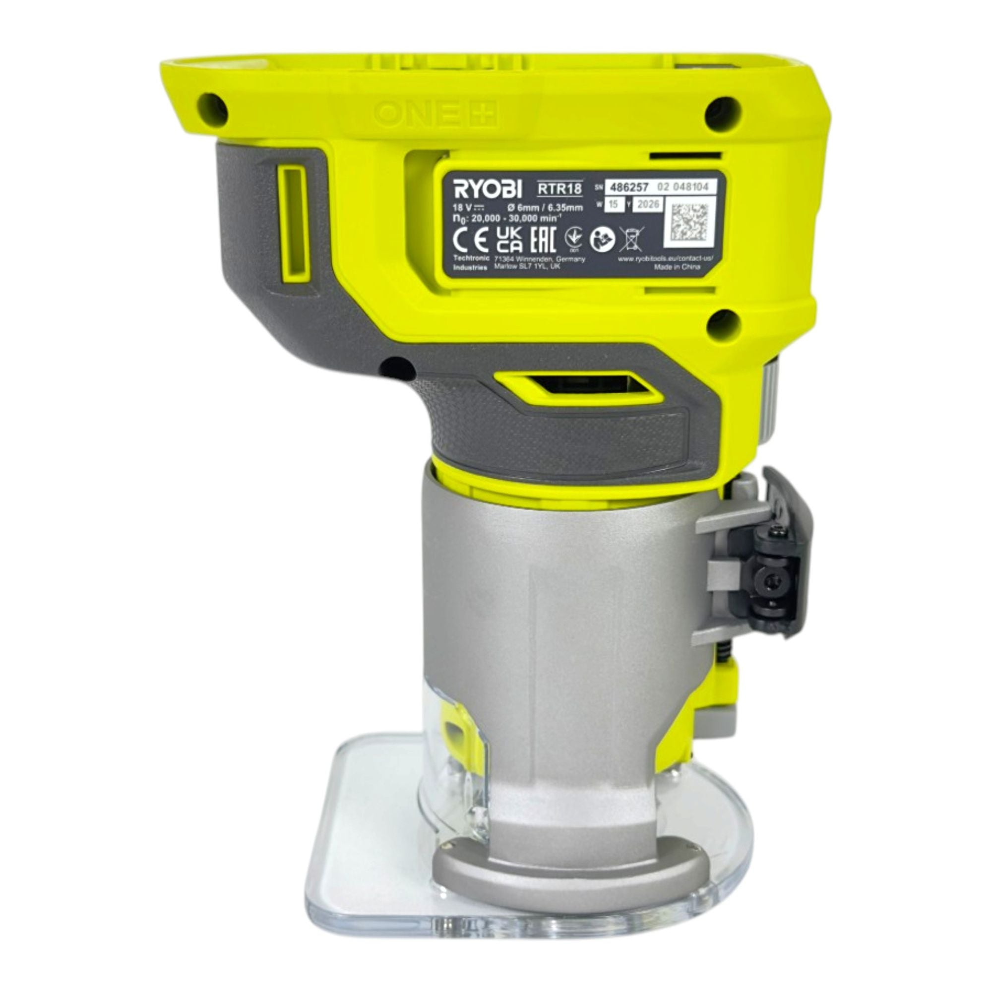 RYOBI RTR18 0 Akku Kantenfraeser 18 V 6 6 35 mm Solo 5133005654 ohne Akku ohne Ladegeraet 4 - toolbrothers