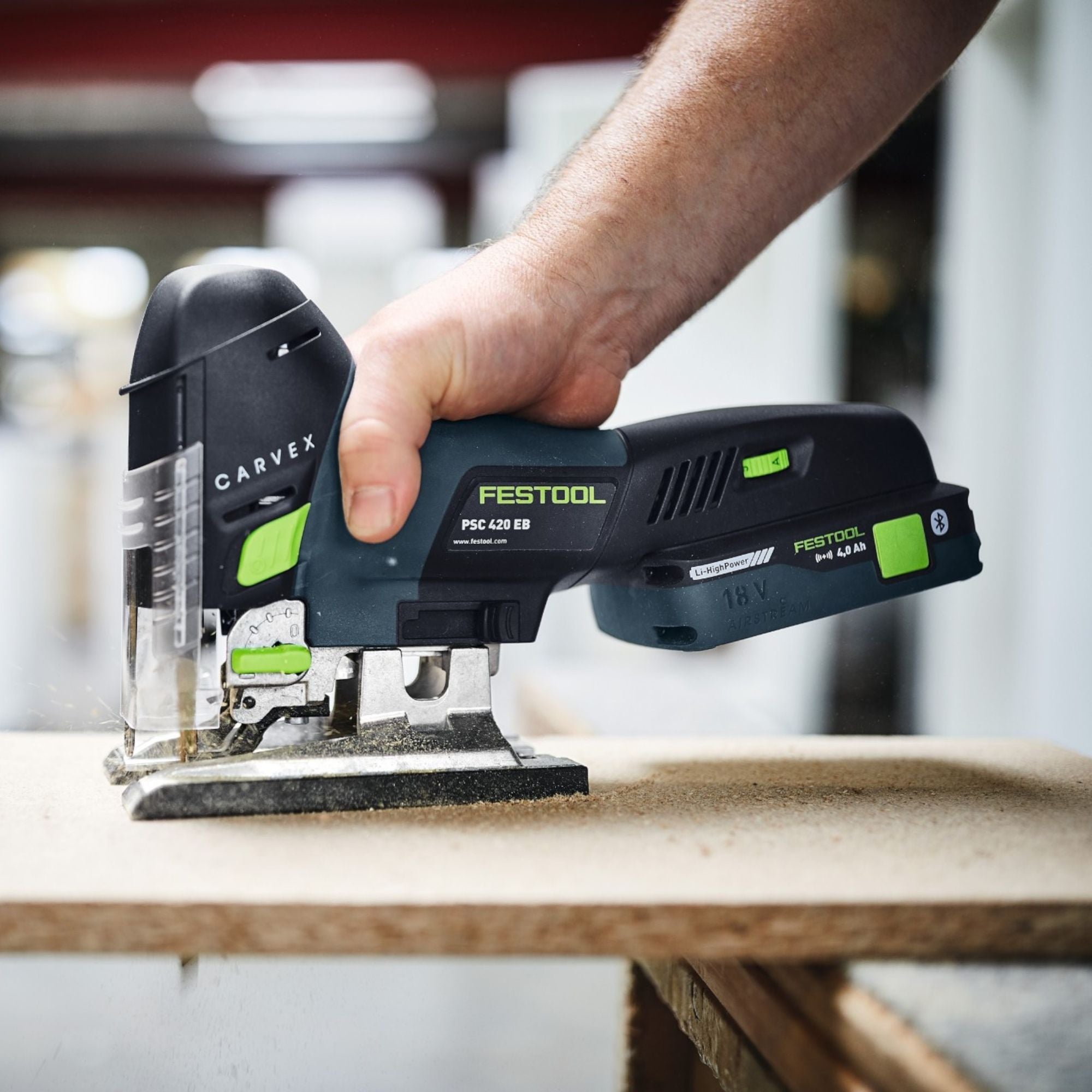 Festool PSC 420 EB Basic Akku Pendelstichsaege 18 V 120 mm Brushless Kreisschneider Systainer ohne Akku ohne Ladegeraet 4 - toolbrothers