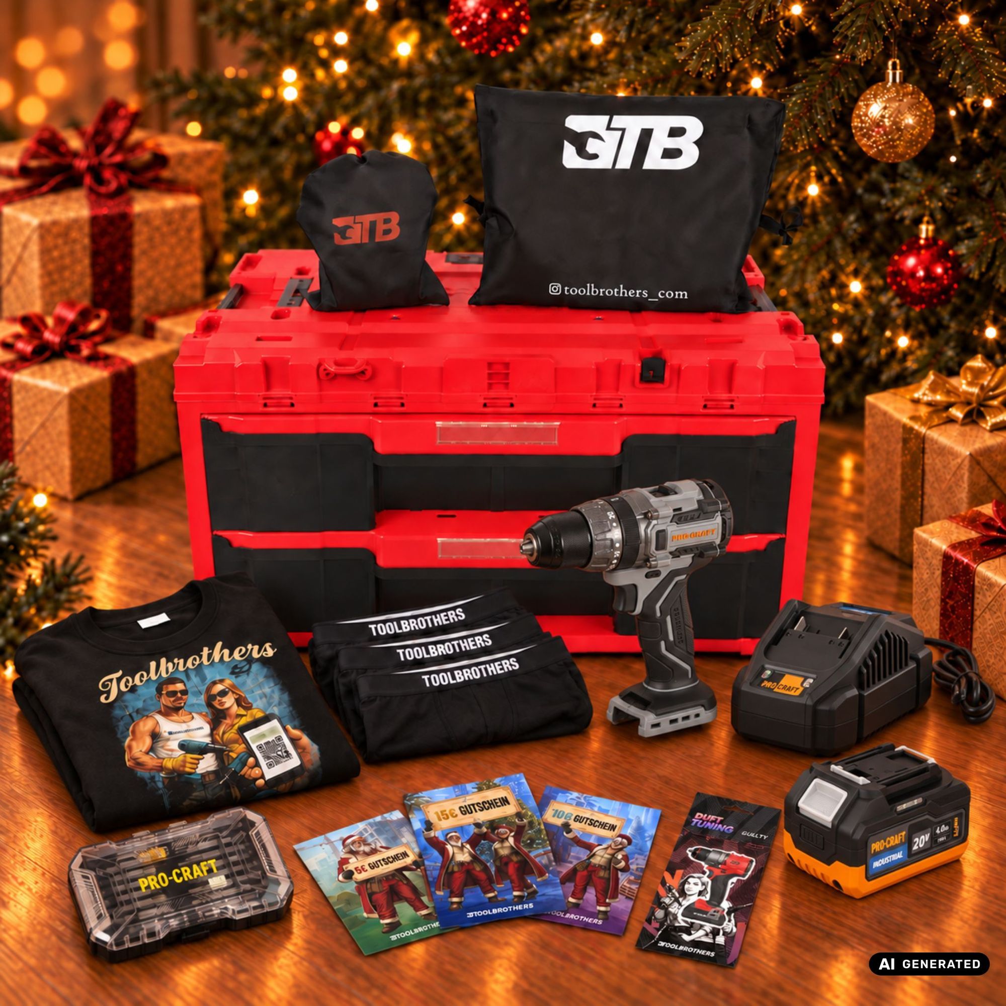 Toolbrothers Powertools Kalender 2026 Procraft Industrial CD20Abb Edition Gr S 0 - toolbrothers
