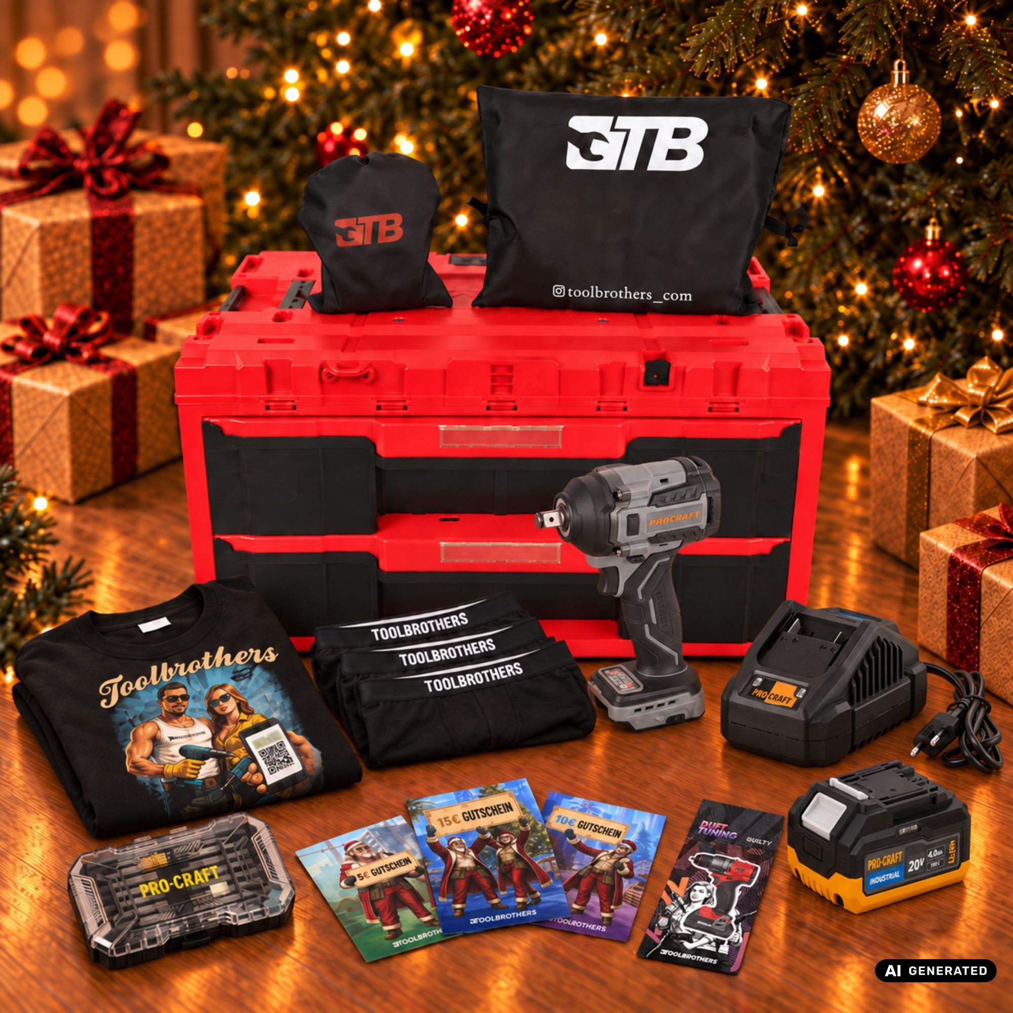 Toolbrothers Powertools Kalender 2026 Procraft Industrial IW550Abb Edition Gr L 0 - toolbrothers