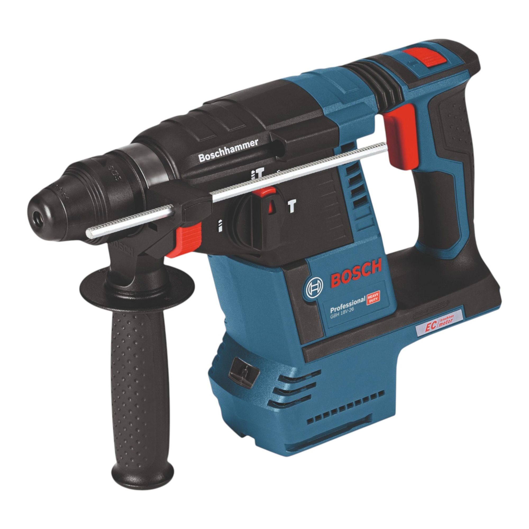 Bosch GBH 18V 26 Professional Akku Bohrhammer 18 V 2 6 J SDS plus Brushless 1x Akku 2 0 Ah Ladegeraet L Boxx 1 - toolbrothers