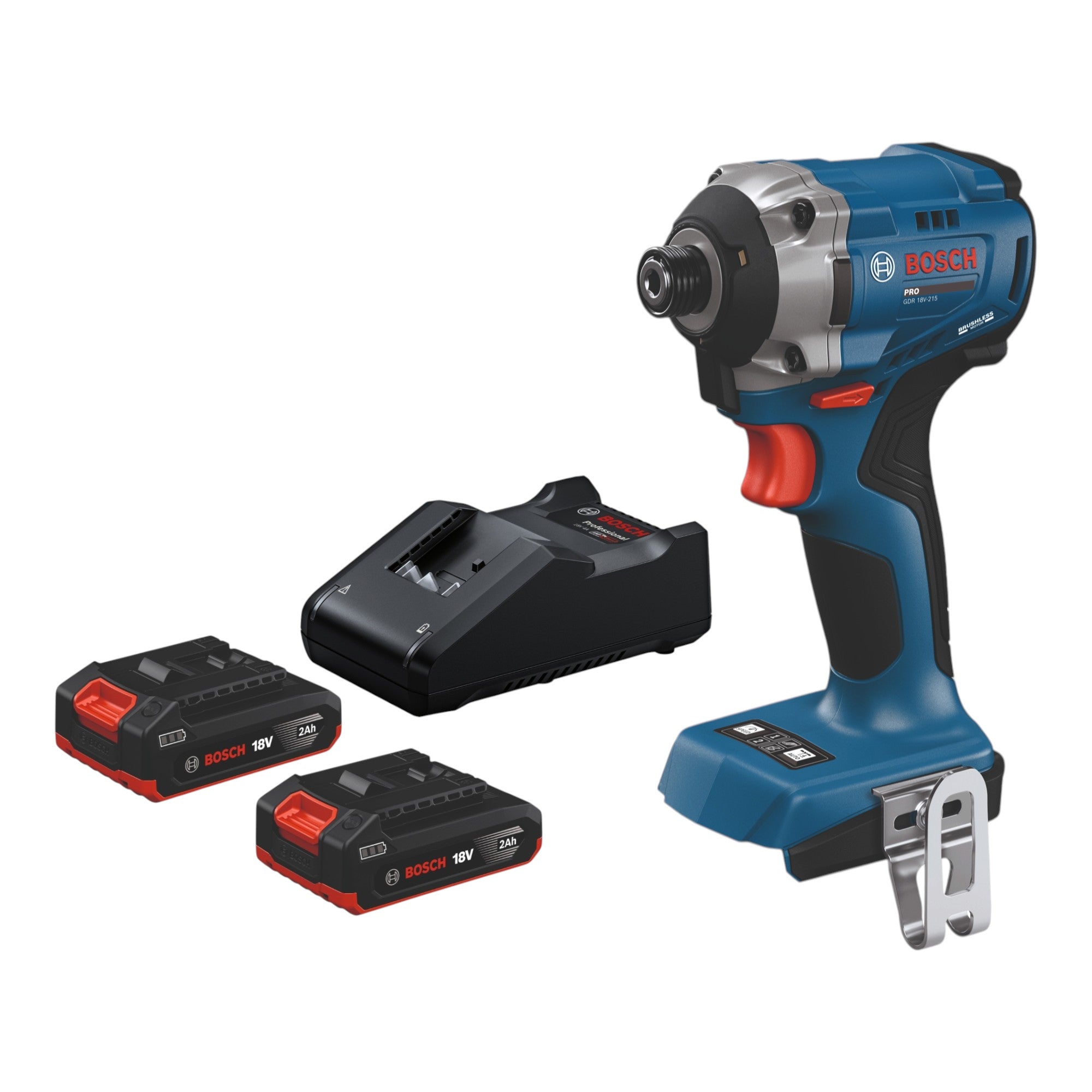 Bosch GDS 18V 330 HC Professional Akku Schlagschrauber 18 V 330 Nm 1 2 Brushless 2x Akku 2 0 Ah Ladegeraet 0 - toolbrothers