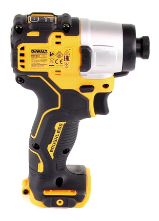 DeWalt DCF 801 NT Akku Schlagschrauber 12V 163Nm 1/4" Brushless + TSTAK - ohne Akku, ohne Ladegerät - Toolbrothers