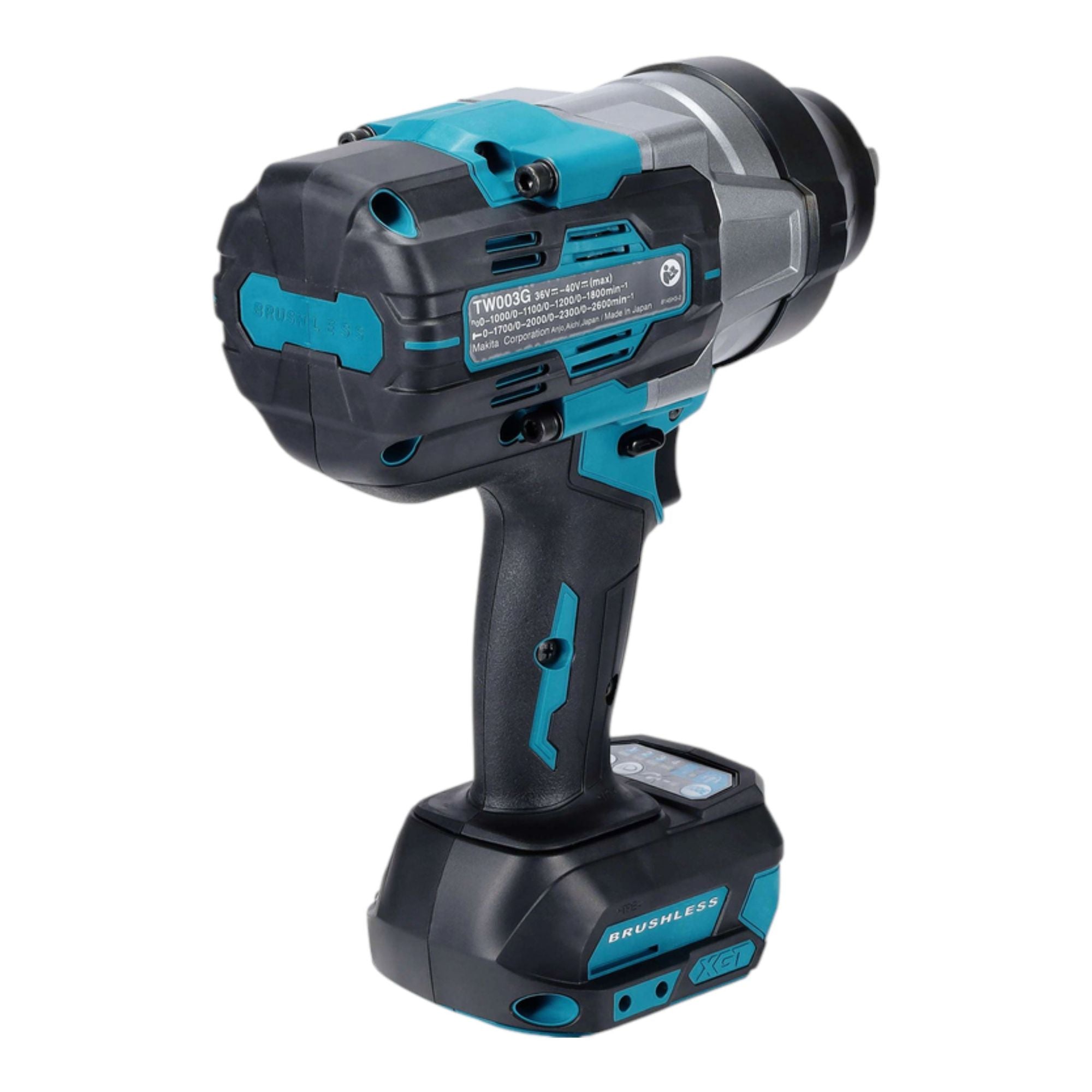 Makita TW 003 GD101 Akku Schlagschrauber 40 V max 1360 Nm 1 2 Brushless 1x Akku 2 5 Ah Makpac ohne Ladegeraet 2 - toolbrothers