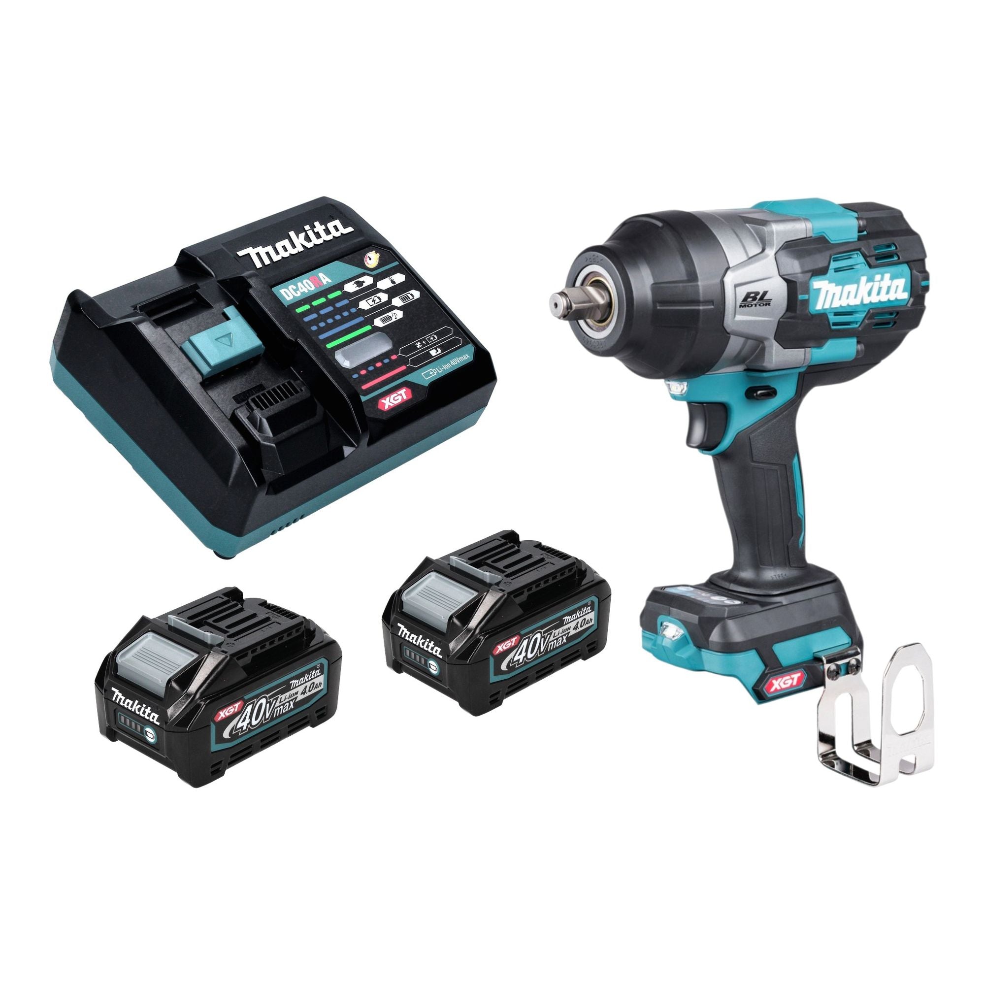 Makita TW 002 GM201 Akku Schlagschrauber 40 V max 2200 Nm 1 2 Brushless 2x Akku 4 0 Ah Ladegeraet 0 - toolbrothers