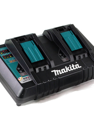 Makita DHS 782 PG2J Akku Handkreissäge 36V (2x18V) 190 mm Brushless im Makpac + 2x 6,0 Ah Akku + Doppelladegerät - Toolbrothers