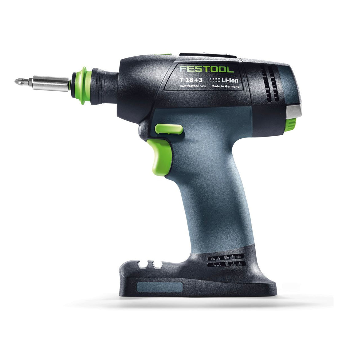 Festool T 18+3 Basic Taladro inalámbrico 18 V 50 Nm Brushless Solo + systainer (576448) - sin batería, sin cargador (sucesor de 574763)