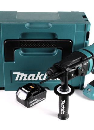 Makita DHR 182 M1J Akku Bohrhammer 18V 1,7J SDS plus Brushless + 1x Akku 4,0Ah + Makpac - ohne Ladegerät - Toolbrothers