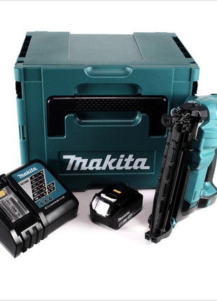 Makita DBN 600 RT1J Akku Stauchkopfnagler 18 V + 1x Akku 5,0Ah + Ladegerät + Makpac - Toolbrothers