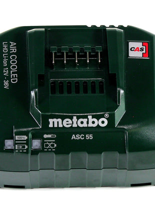 Metabo Akku Basis Set 18V mit 2x Akku LiHD 4,0Ah ( 625367000 ) + Ladegerät ASC 55 ( 627044000 ) Folgemodell vom ASC 30-36 - Toolbrothers