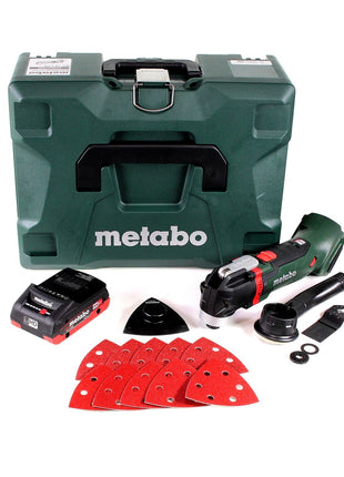 Metabo MT 18 LTX Akku Multitool 18 V ( 613021840 ) OIS-/Starlock-kompatibel + 1x Akku 4,0Ah + Koffer - ohne Ladegerät - Toolbrothers