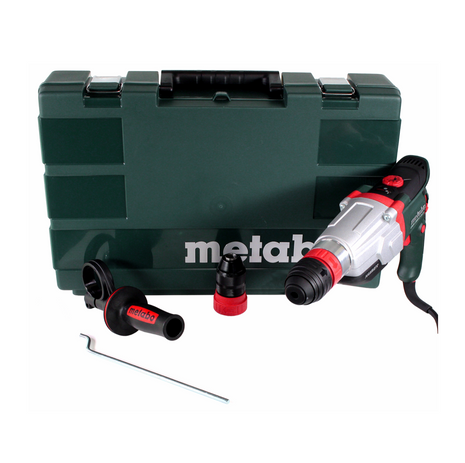 Metabo UHEV 2860-2 Quick Multihammer 1100 W 3,4 J SDS Plus  (600713500) - Toolbrothers