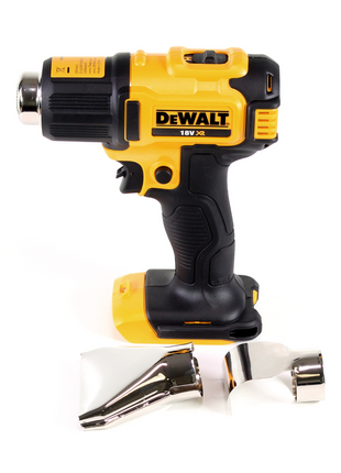 DeWalt DCE 530 P2 Akku Heißluftpistole 18V 530°C + 2x Akku 5,0Ah + 1x Lader + Flächen- und Reflektordüse - Toolbrothers