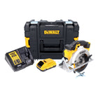 DeWalt DCS 391 L1 Akku Handkreissäge 18 V 165 mm + 1x Akku 3,0 Ah + Ladegerät + TSTAK - Toolbrothers