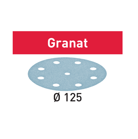 Festool STF D125/8 Schleifscheiben 125 mm Granat P40 200 Stück ( 4x 497165 ) - Toolbrothers
