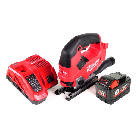 Milwaukee M18 FJS-901C Stichsäge 18V Brushless + 1x Akku 9,0Ah + Ladegerät - Toolbrothers