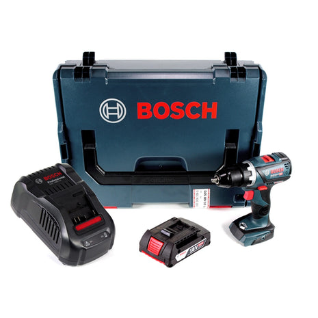 Bosch GSR 18V-60 C Akku Bohrschrauber 18V 60Nm Brushless + 1x Akku 2,0Ah + Ladegerät + L-Boxx - Toolbrothers