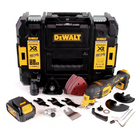 DeWalt DCS 356 NT Akku Multitool 18V Brushless + 35tlg. Zubehör + 1x Akku 4,0Ah + TSTAK  - ohne Ladegerät - Toolbrothers