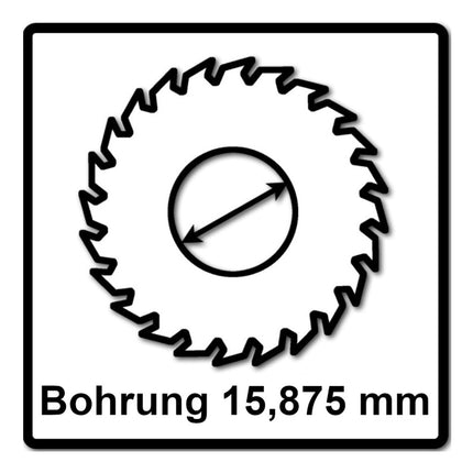 Bosch Kreissägeblatt Standard for Wood 165 x 1,5 x 15,875 mm 48 Zähne (2x 2608837683 ) - Toolbrothers