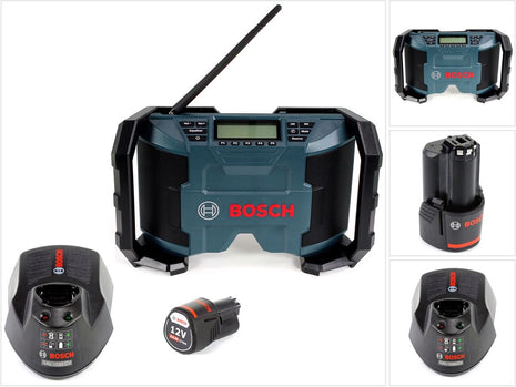 Bosch GML 10,8V Radio + 2x Akku 3,0Ah + Ladegerät - Toolbrothers