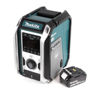 Makita DMR 115 M1 Akku Baustellenradio 12V - 18V  Bluetooth DAB+ IP65 + 1x Akku 4,0 Ah, ohne Ladegerät - Toolbrothers