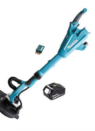 Makita DSL 800 G1U Akku Langhalsschleifer 225mm 18V Brushless + 1x Akku 6,0Ah + Tasche - ohne Ladegerät - Toolbrothers