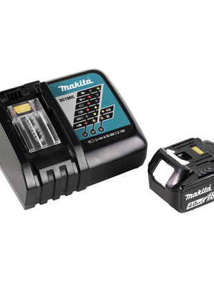 Makita DMR 115 RM1 Akku Baustellenradio 12V - 18V  Bluetooth DAB+ IP65 + 1x Akku 4,0 Ah + Ladegerät - Toolbrothers