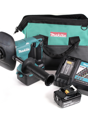 Makita DUT 131 RT1 Akku Rührgerät 18 V Brushless + 1x Akku 5,0 Ah + Ladegerät + Tasche - Toolbrothers