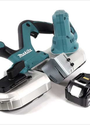 Makita DPB 182 G1 Akku-Bandsäge 18V LXT + 1x Akku 6,0Ah Li-Ion mit LED - Anzeige - Toolbrothers