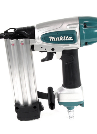 Makita AF 506 Druckluft Stauchkopfnagler 15-50mm 4,3-8,3bar + 5000x Stauchkopfnagel 32mm galvanisiert + Koffer - Toolbrothers