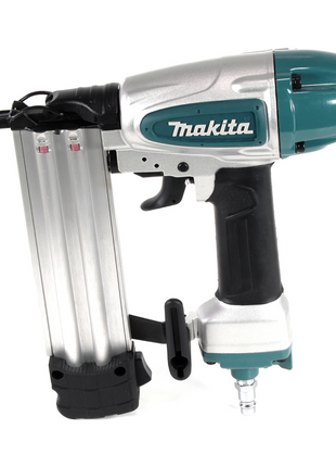 Makita AF 506 Druckluft Stauchkopfnagler 15-50mm 4,3-8,3bar + 10000x Stauchkopfnagel 40/45mm galvanisiert + Koffer - Toolbrothers